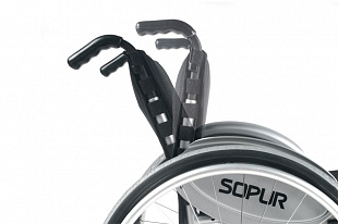 код. 710-765900, Кресло-коляска инвалидная с принадлежностями, вариант исполнения LY-710 (Easy Max), активная, со складной рамой