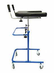 Ходунки-каталка с опорой под локоть на колесах для пожилых и инвалидов "Optimal-Kappa" LY-972 