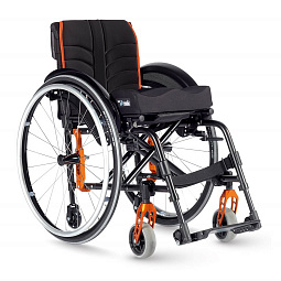 код. 710-762900, Кресло-коляска инвалидная с принадлежностями, вариант исполнения LY-710 (Easy 200), активная, со складной рамой
