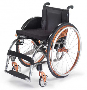 код. 710-255000 Кресло-коляска инвалидная с принадлежностями  вариант исполнения LY-710 (ALHENA) 