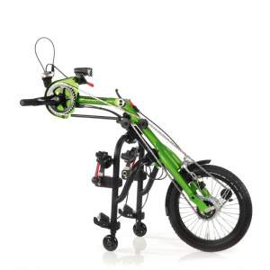 код. 710-745002, Кресло-коляска инвалидная с принадлежностями, вариант исполнения LY-710 (Attitude Junior), велопривод ручной для детей и подростков