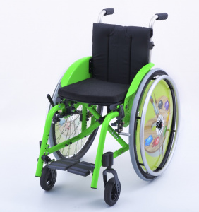 код. 170-ARIEL Кресло-коляска инвалидная с принадлежностями, вариант исполнения LY-170, детская на складной раме