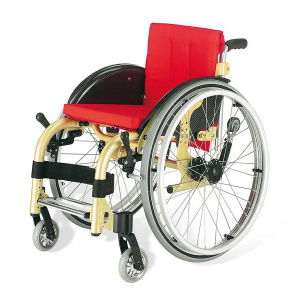 код. 170-RUBY Кресло-коляска инвалидная с принадлежностями, варинат исполнения LY-170, детская с жесткой рамой