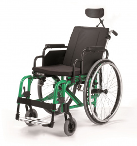 код. 710-124000 Кресло-коляска инвалидная с принадлежностями, вариант исполнения LY-710 (Althea.R) с откидной спинкой
