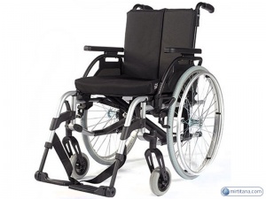Кресло-коляска инвалидная с принадлежностями, вариант исполнения LY-710 "Breezy RubiX2 XL" (710-064256)