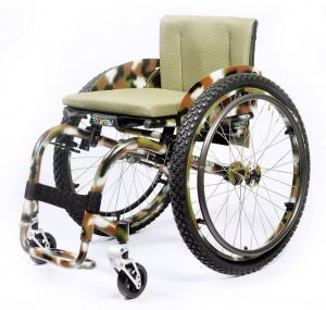 код. 710-VENUS Кресло-коляска инвалидная с принадлежностями, вариант исполнения LY-710 (710-VENUS ADVENTURE), активная с жесткой рамой