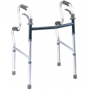 LY-510 Ходунки двухуровневые для инвалидов и пожилых людей "Optimal-Delta", с опорой на двух уровнях