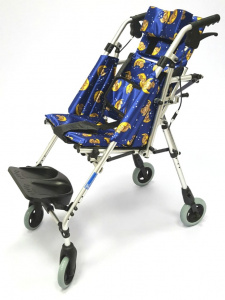 код. 710-9003 Кресло-коляска инвалидная с принадлежностями, вариант исполнения LY-710, детская складная ("трость")