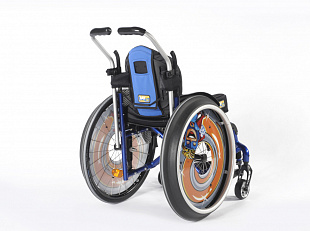 код. 170-843900, Кресло-коляска инвалидная с принадлежностями, вариант исполнения LY-170 (Zippie Youngster 3), детская со складной рамой