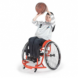 код. 710-Assist2Kid, Кресло-коляска инвалидная с принадлежностями, вариант исполнения LY-710 (ASSIST 2 KID), детская, спортивная, для баскетбола