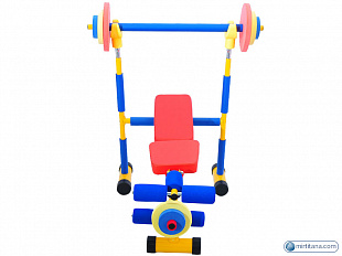Детский тренажер скамья для жима LEM-KWB001