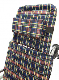 Кресло-коляска инвалидная складная с высокой спинкой и регулируемым наклоном, ширина сиденья 41 см. LY-250 (250-903/41)