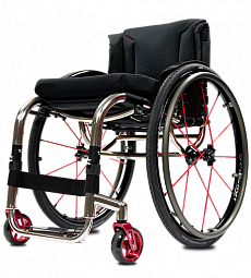 код. 710-800114, Кресло-коляска инвалидная с принадлежностями, вариант исполнения LY-710 (Octane FX), активная, со складной рамой
