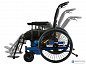 Кресло-коляска инвалидная, вариант исполнения LY-250 "Eclipse Tilt" (250-1202XXL) для бариатрических пациентов, ширина сиденья до 82 см