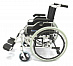 код.710-903 Кресло-коляска инвалидная складная комнатная/прогулочная алюминиевая, варинат исполнения LY-710
