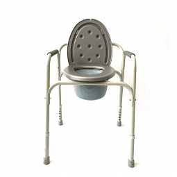Кресло-туалет Titan LY-2011B-XL со съемным санитарным устройством серии "Akkord-Maxi", с повышенной грузоподъемностью