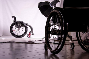 код. 170-XLR8, Кресло-коляска инвалидная с принадлежностями, вариант исполнения LY-170 (XLR8), с жесткой рамой