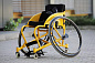 код. 710-740800, Кресло-коляска инвалидная с принадлежностями, вариант исполнения LY-710 (Open), спортивная, для тенниса