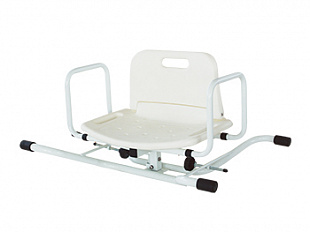Сиденье со спинкой для ванны Kamille поворотное LY-200-794