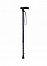 Трость опорная регулируемой длины LY-252-PR4-U серия "Welt-RU" алюминиевая с пластиковой ручкой