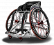 код. 710-800600, Кресло-коляска инвалидная с принадлежностями , вариант исполнения LY-710 (ELITE), спортивная, для баскетбола