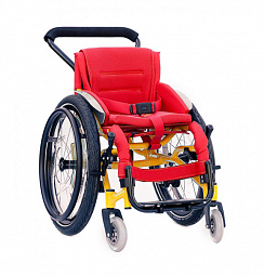 код. 710-Smyk, Кресло-коляска инвалидная с принадлежностями, вариант исполнения LY-710 (SMYK), детская с жесткой рамой