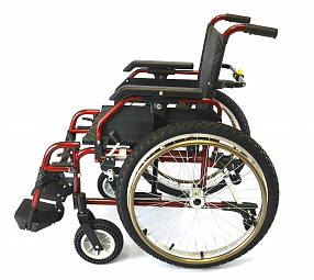 код.710-9862 Кресло-коляска инвалидная складная с принадлежностями, вариант исполнения LY-710
