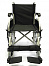 Кресло-коляска инвалидная стандартная комнатная прогулочная складная LY-250 (250-041), ширина сиденья 43, 46, 51 см, максимальный вес 120 кг 