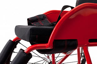 код. 710-740700, Кресло-коляска инвалидная с принадлежностями, вариант исполнения LY-710 (Gladiator), спортивная