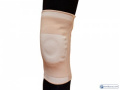 Бандаж на коленный сустав эластичный с ребрами жесткости C1ELS-1201
