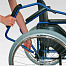 код.710-977, Кресло-коляска инвалидная с принадлежностями, вариант исполнения LY-710 (MIZAR), активная, со складной рамой 