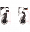 код.710-2201 Кресло-коляска инвалидная с принадлежностями, вариант исполнения LY-710 (Caneo E)