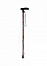 Трость опорная регулируемой длины LY-252-PR6-U серия "Welt-RU" алюминиевая с пластиковой ручкой