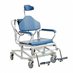 Кресло-коляска инвалидная, вариант исполнения LY-800 "Tilt" (800-0155XXL) для душа, ширина сиденья 66 см