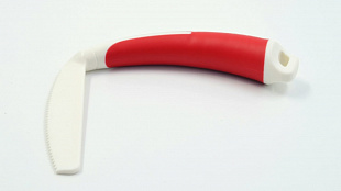 Специальный изогнутый нож, адаптированный для инвалидов (красный) HA-4360