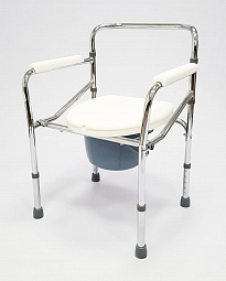 Кресло-туалет с съемным санитарным устройством для инвалидов серии "Akkord-Midi" LY-2012