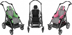 код. 170-tRide, Кресло-коляска инвалидная с принадлежностями, вариант исполнения LY-170 (tRide), детская складная